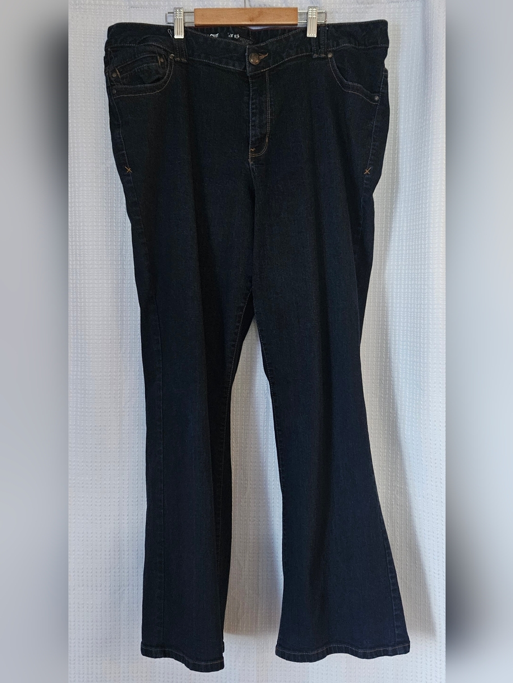 Lane Bryant Dark Blue Boot Cut Jeans Size 22